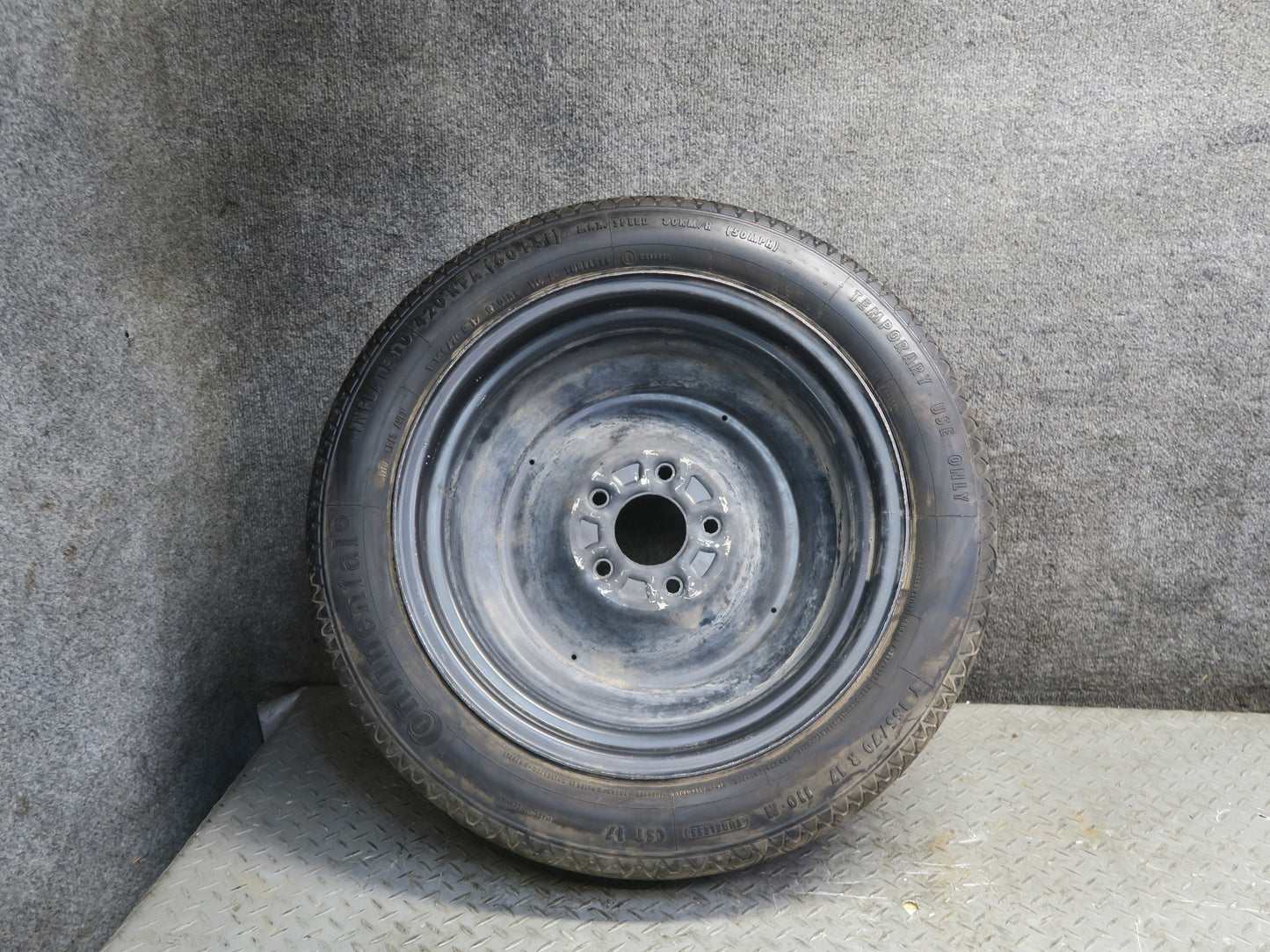 88-96 Chevrolet Corvette C4 Emergency Spare Tire R17" Wheel 17x4J 155/70 OEM