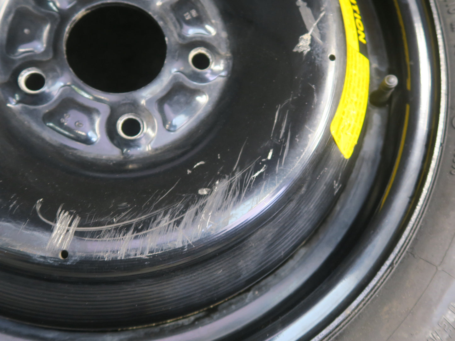 88-96 Chevrolet Corvette C4 Emergency Spare Tire R17" Wheel 17x4J 155/70 OEM