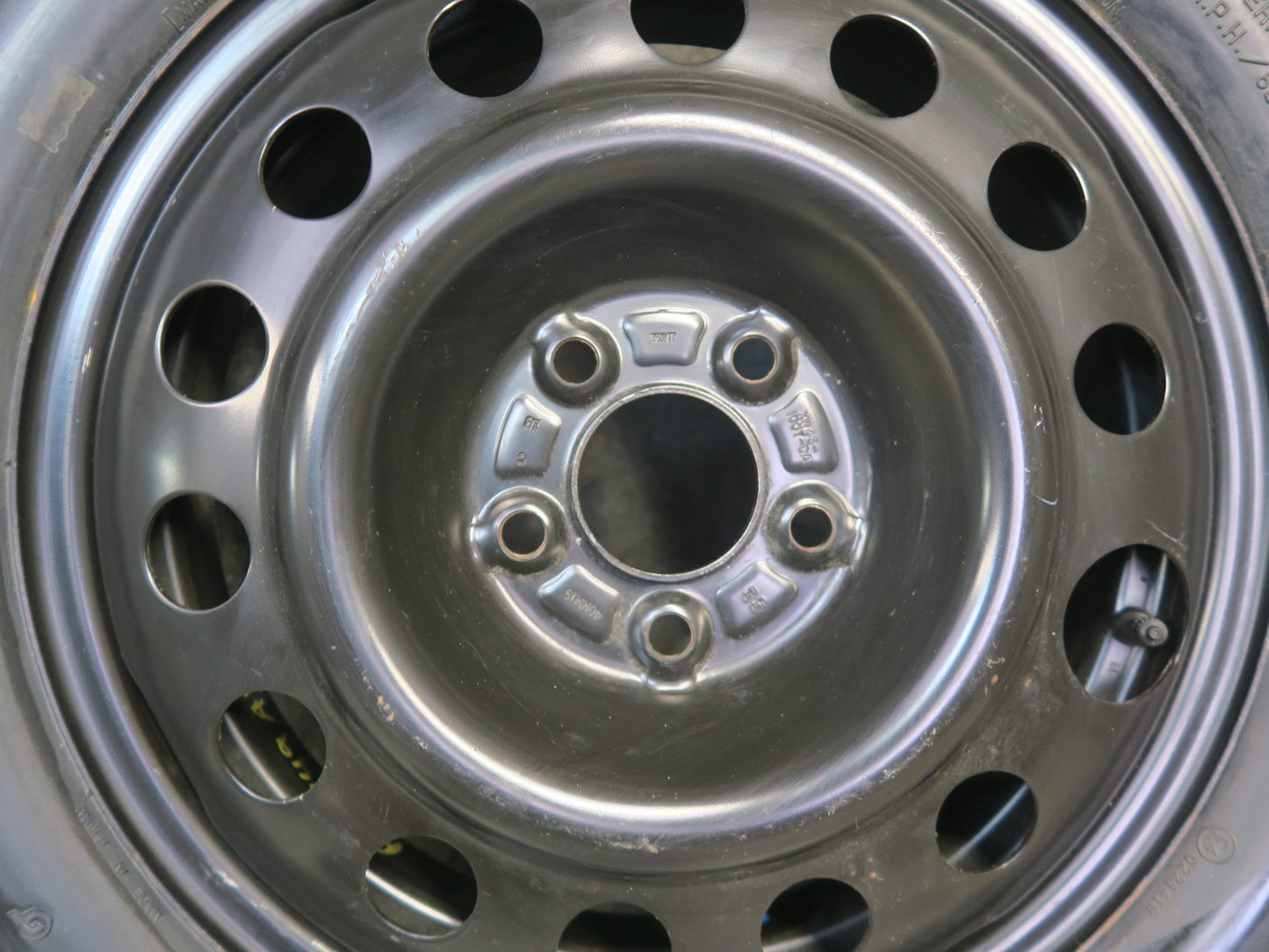 02-05 Ford Thunderbird R16" Spare Tire Wheel 16x4T 145/80 OEM