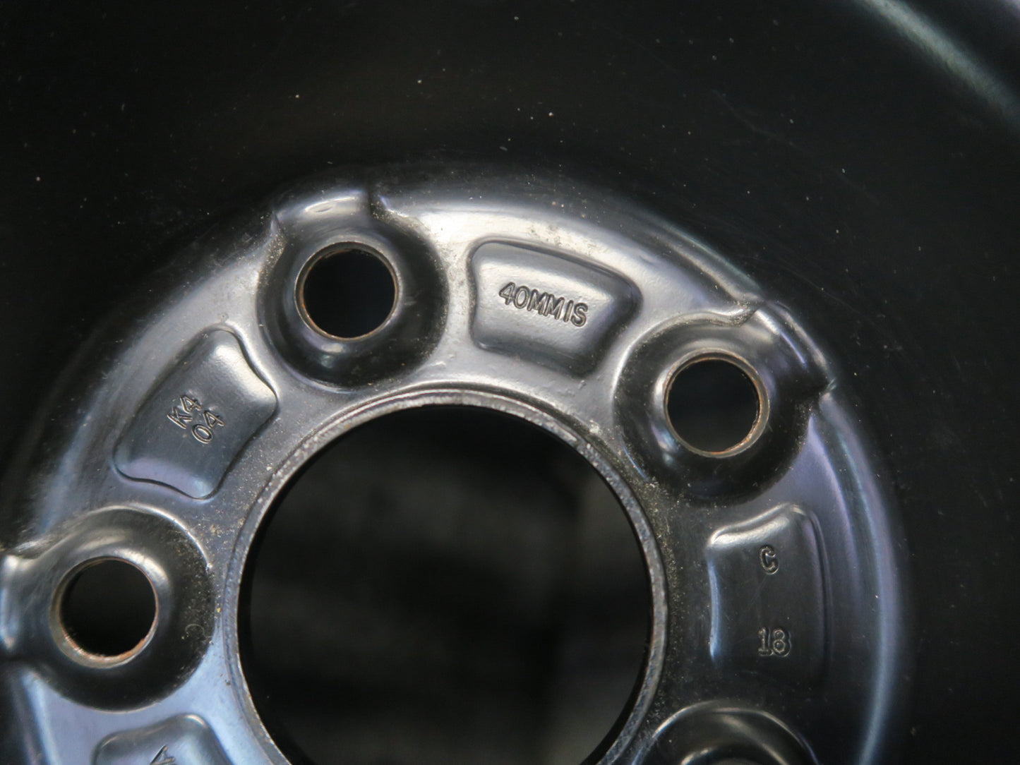 02-05 Ford Thunderbird R16" Spare Tire Wheel 16x4T 145/80 OEM