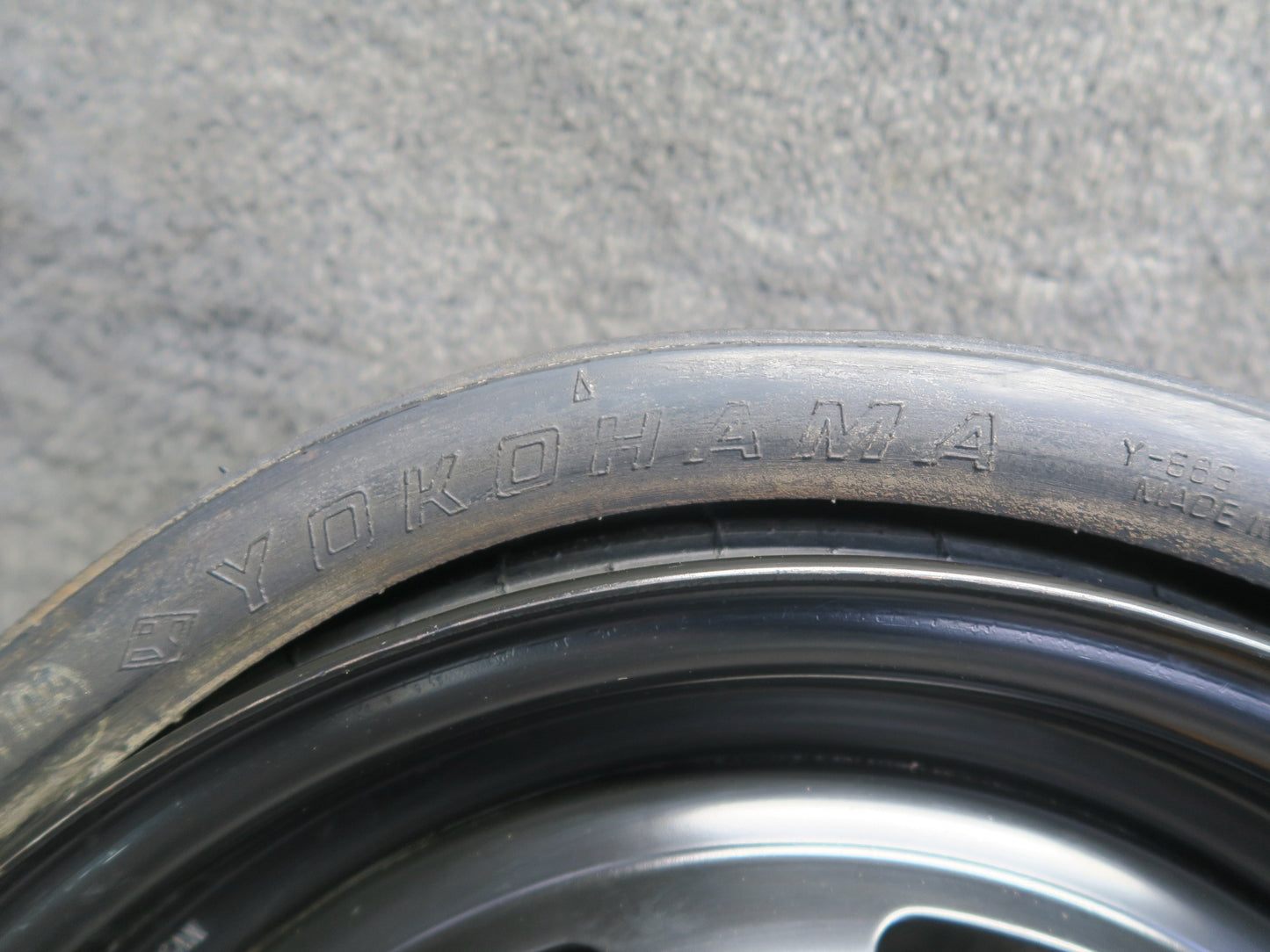 84-89 Nissan Z31 300ZX Spare R15" Tire Wheel 15x5J 155/90 40300-05P20 OEM