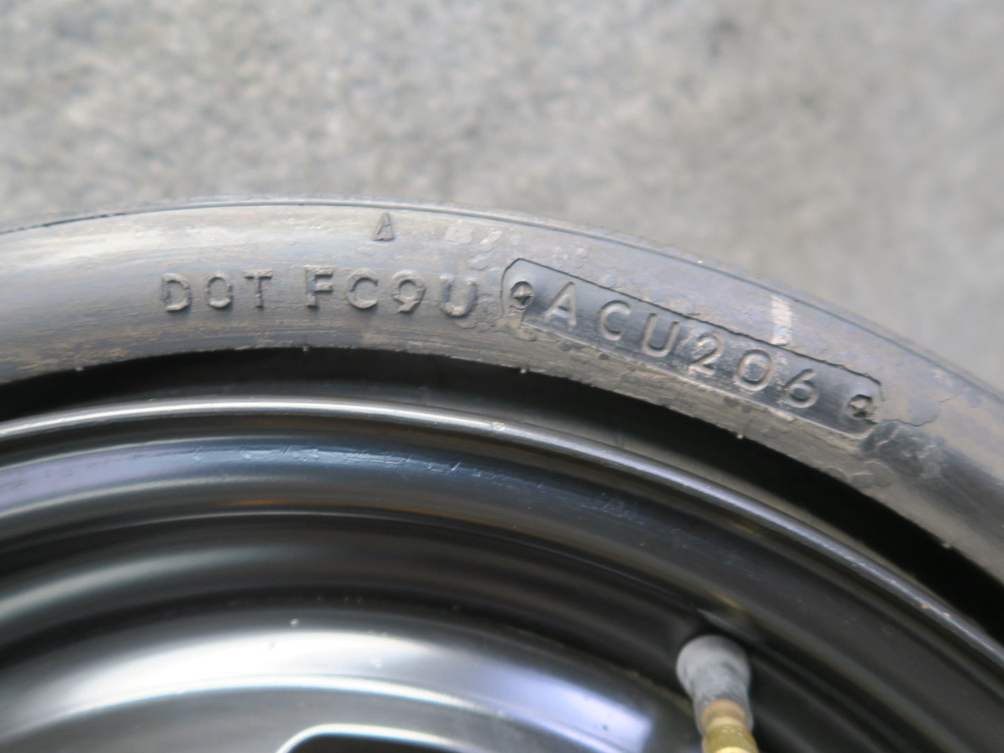 84-89 Nissan Z31 300ZX Spare R15" Tire Wheel 15x5J 155/90 40300-05P20 OEM