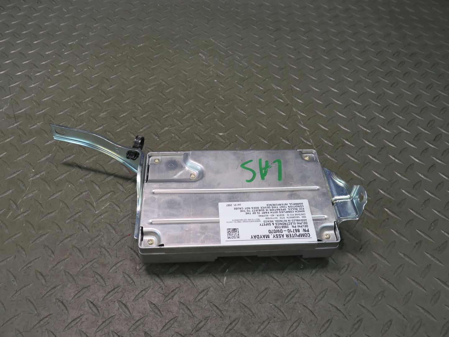 07-09 Lexus UVF46L LS600h LS460 Mayday Communication Control Module OEM