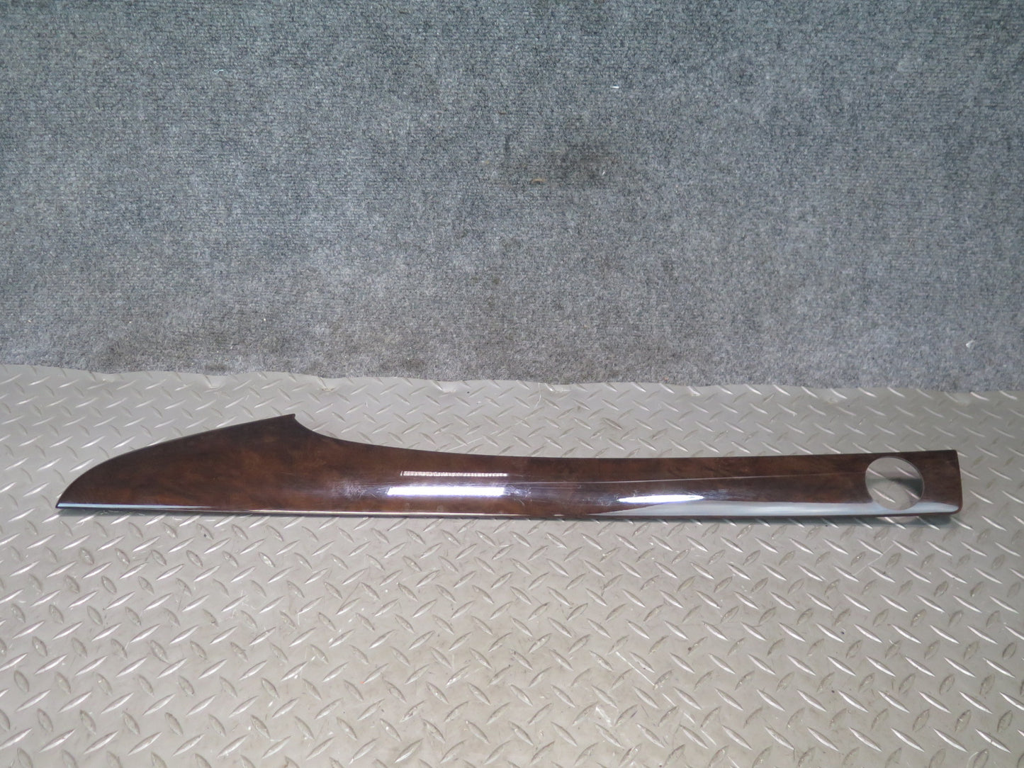 08-09 Lexus UVF46L LS600hL Long Front & Rear Door Wood Trim Bezel Cover Set OEM