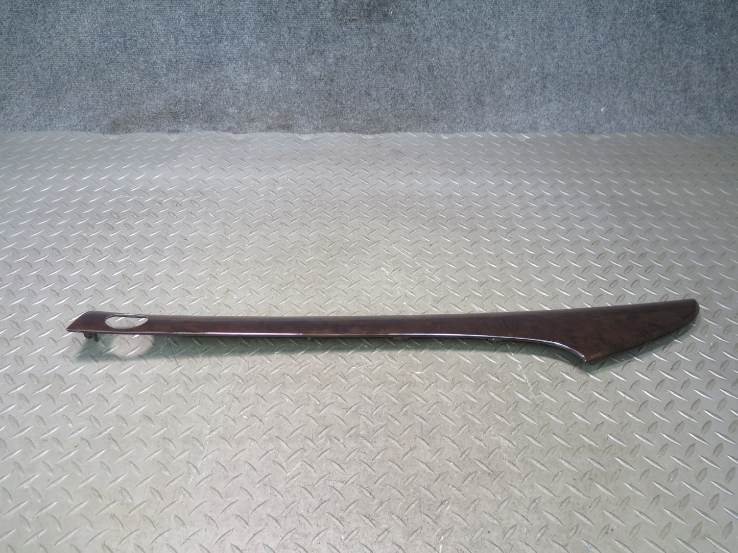 08-09 Lexus UVF46L LS600hL Long Front & Rear Door Wood Trim Bezel Cover Set OEM
