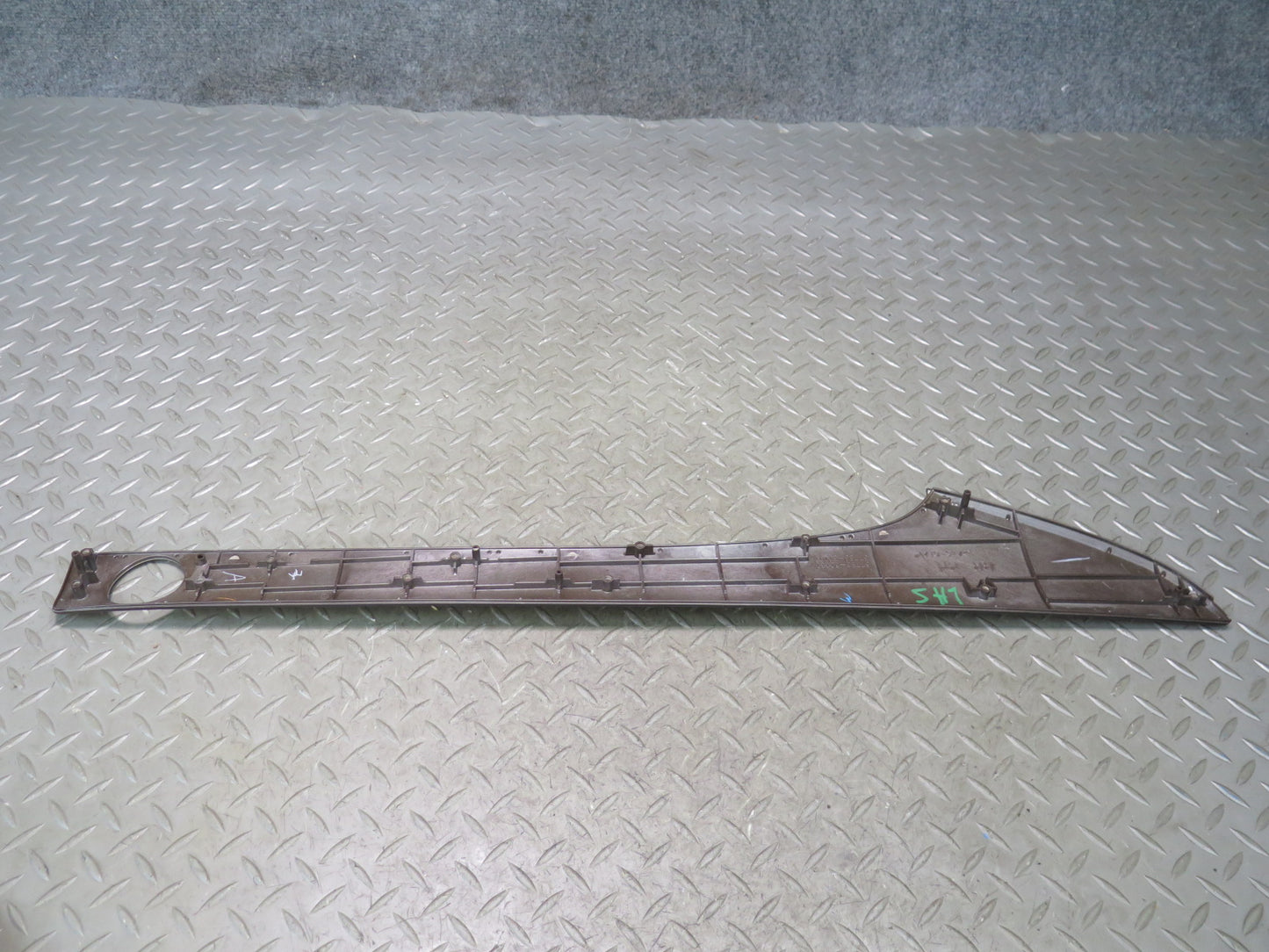 08-09 Lexus UVF46L LS600hL Long Front & Rear Door Wood Trim Bezel Cover Set OEM