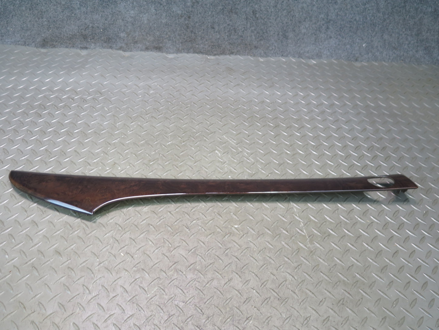 08-09 Lexus UVF46L LS600hL Long Front & Rear Door Wood Trim Bezel Cover Set OEM