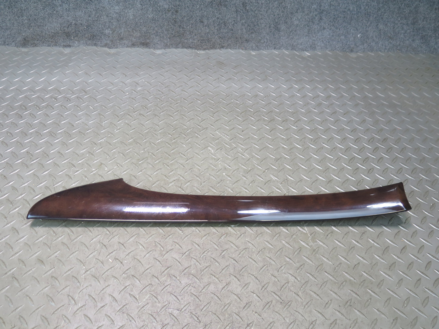 08-09 Lexus UVF46L LS600hL Long Front & Rear Door Wood Trim Bezel Cover Set OEM