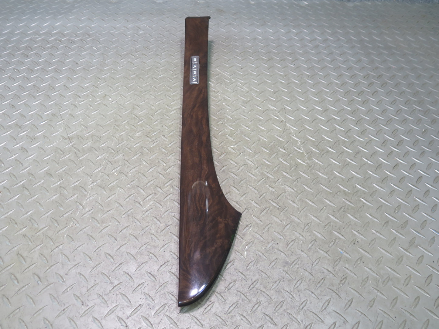 08-09 Lexus UVF46L LS600hL Long Front & Rear Door Wood Trim Bezel Cover Set OEM