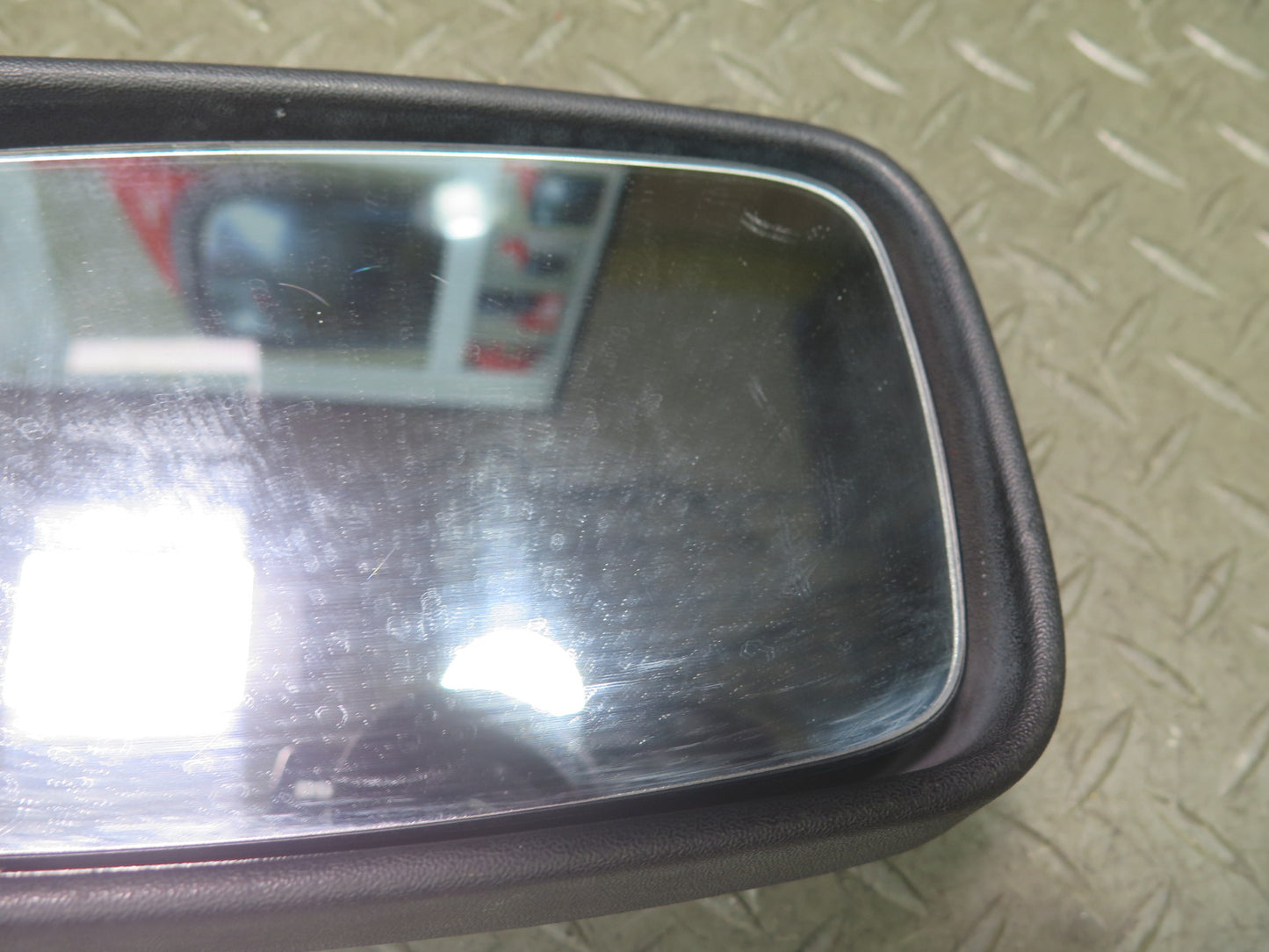 1984-1989 Porsche 928 Right Door Exterior Side View Power Mirror Guards RED