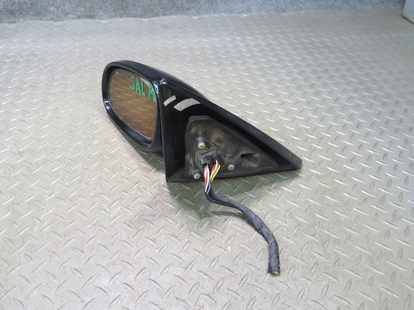 99-02 Mercedes R129 SL Left Door Exterior Side View Mirror Glass Discoloration