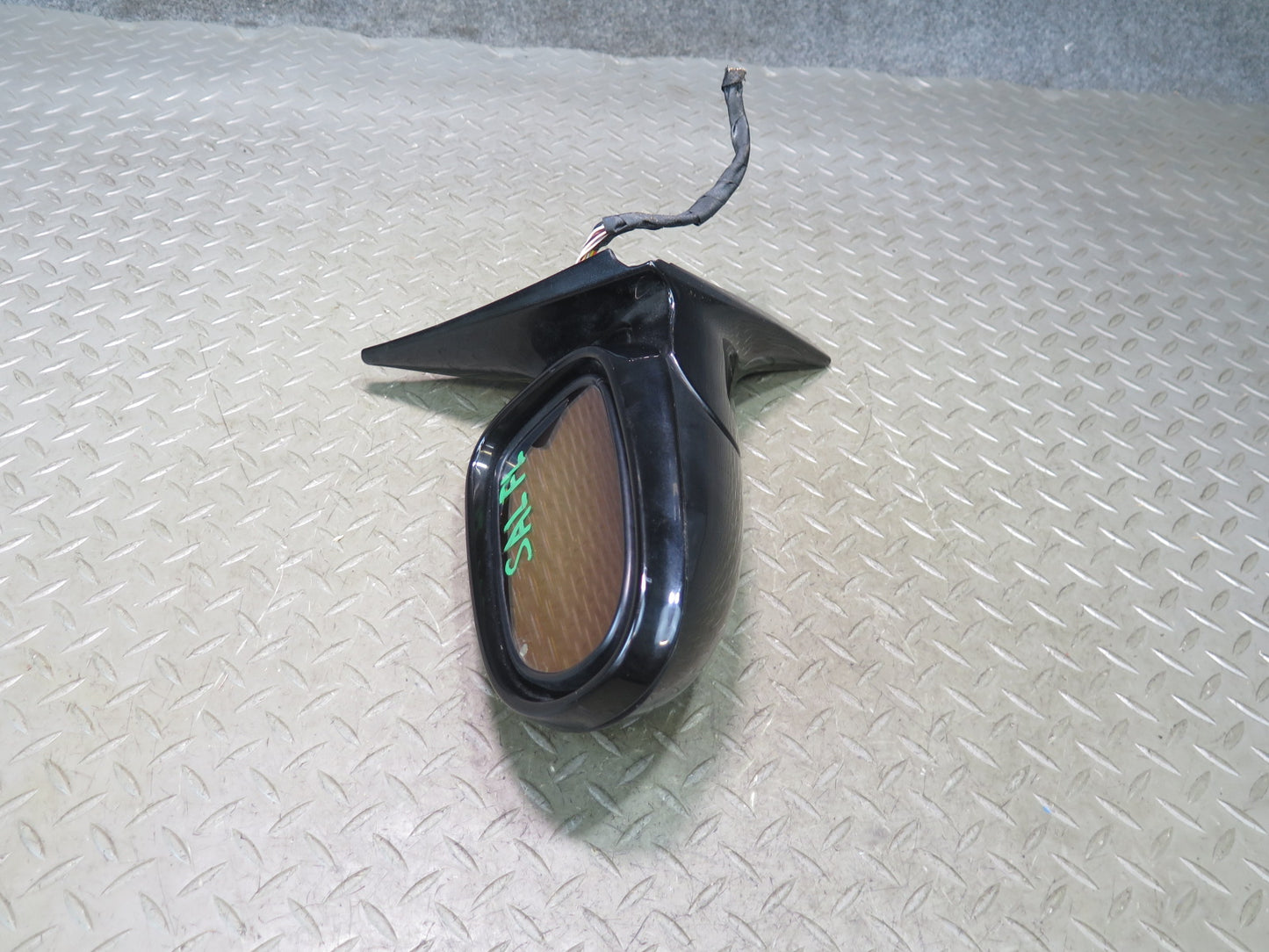 99-02 Mercedes R129 SL Left Door Exterior Side View Mirror Glass Discoloration