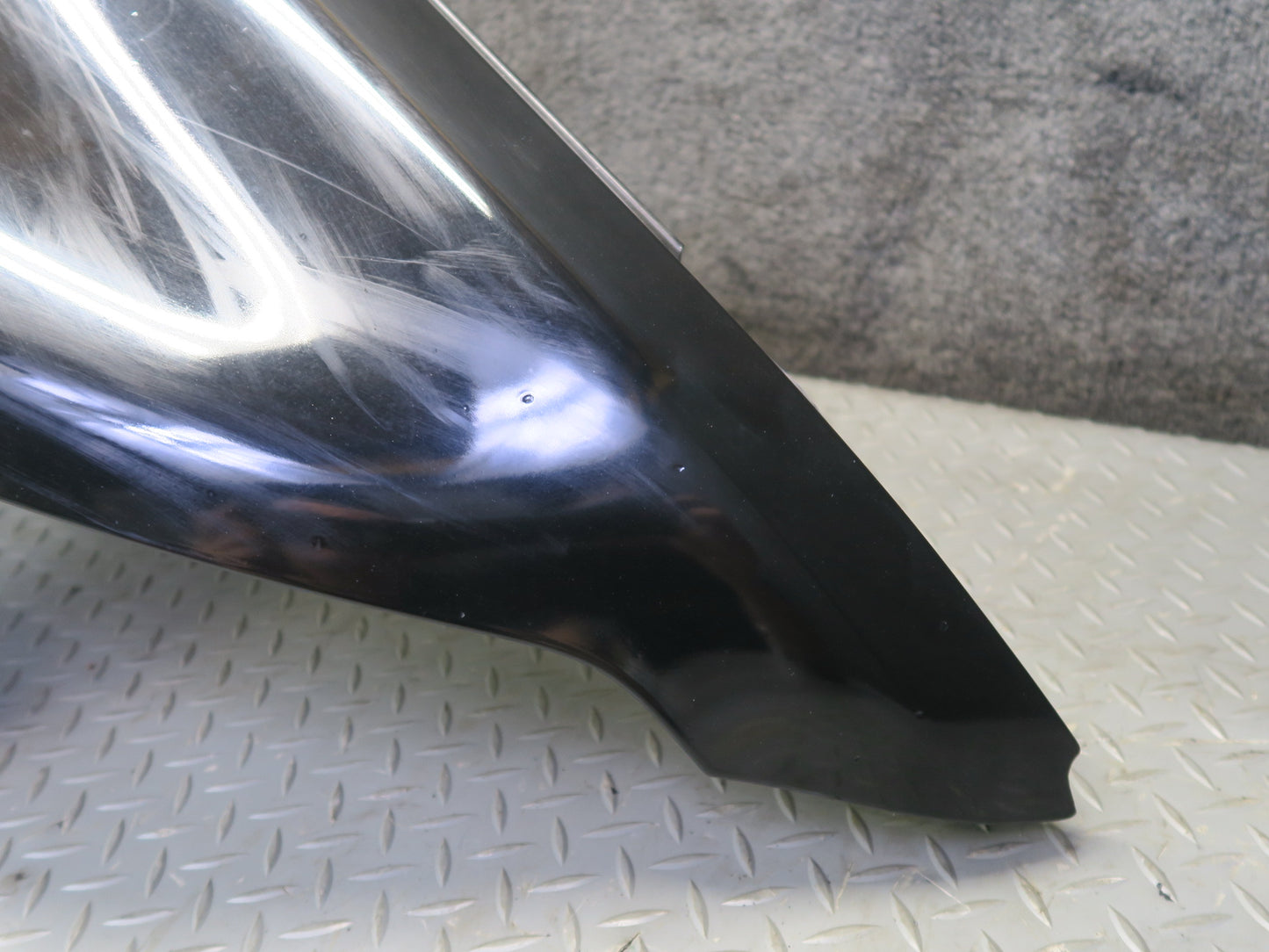 07-12 Lexus UVF46L LS600h LS460 Front Right Fender Shell Panel Obsidian OEM