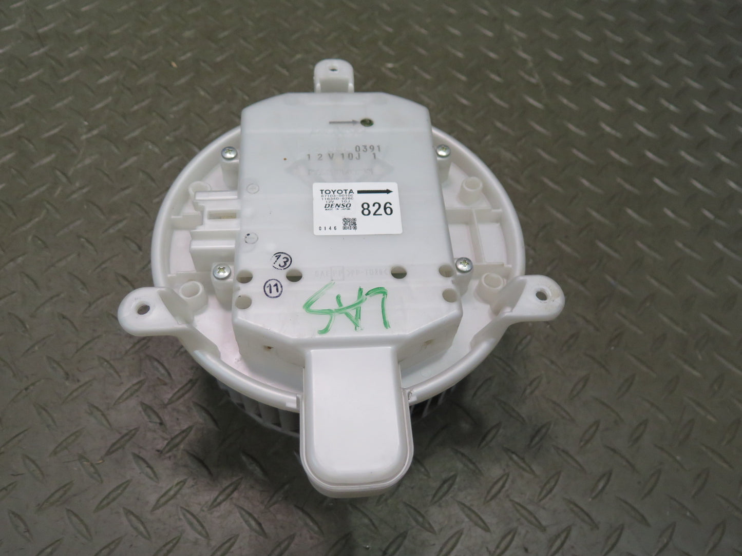 07-11 Lexus UVF46L LS600h LS460 A/C Heater Blower  Motor Fan 87103-50100 OEM