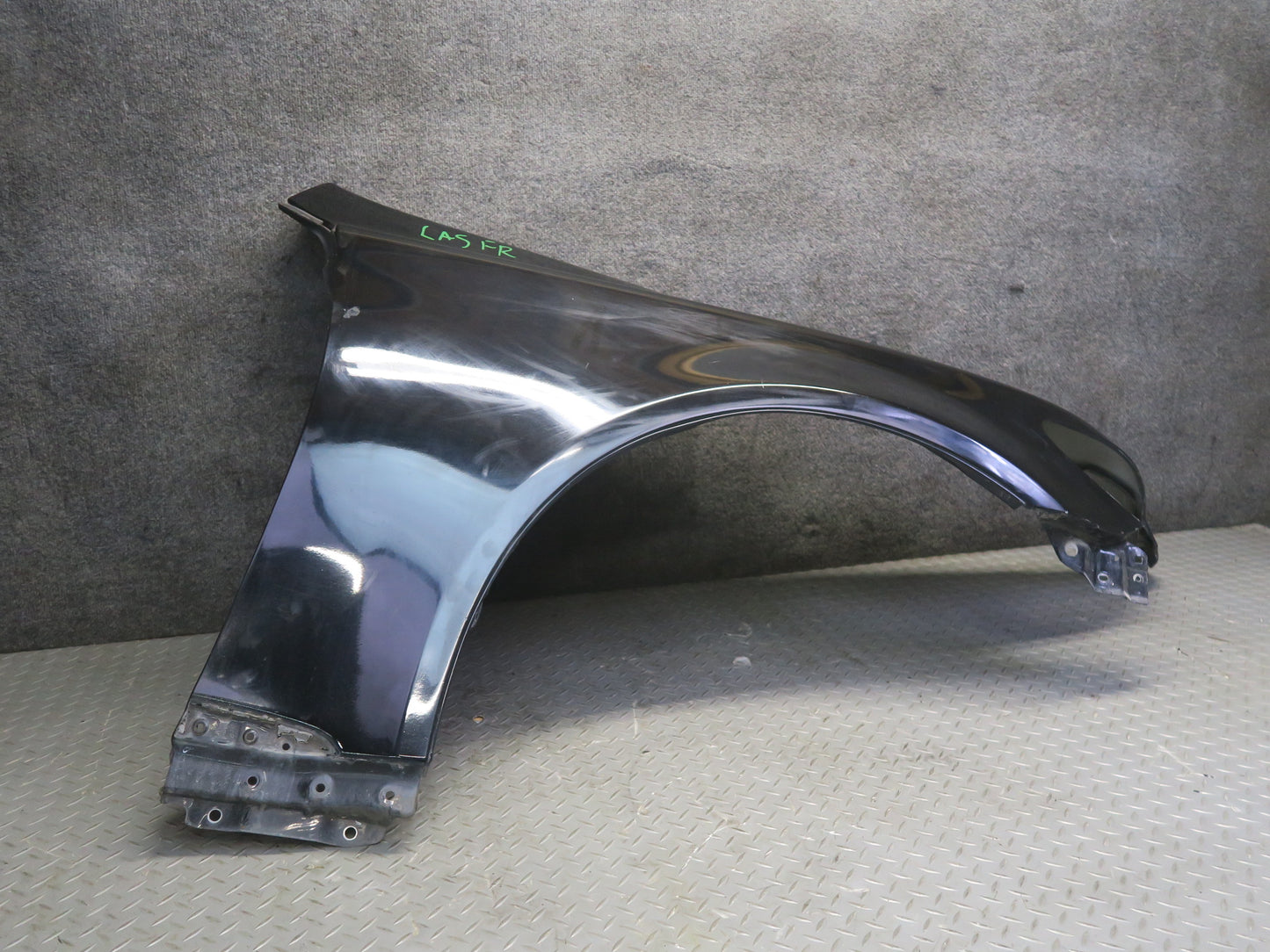 07-12 Lexus UVF46L LS600h LS460 Front Right Fender Shell Panel Obsidian OEM