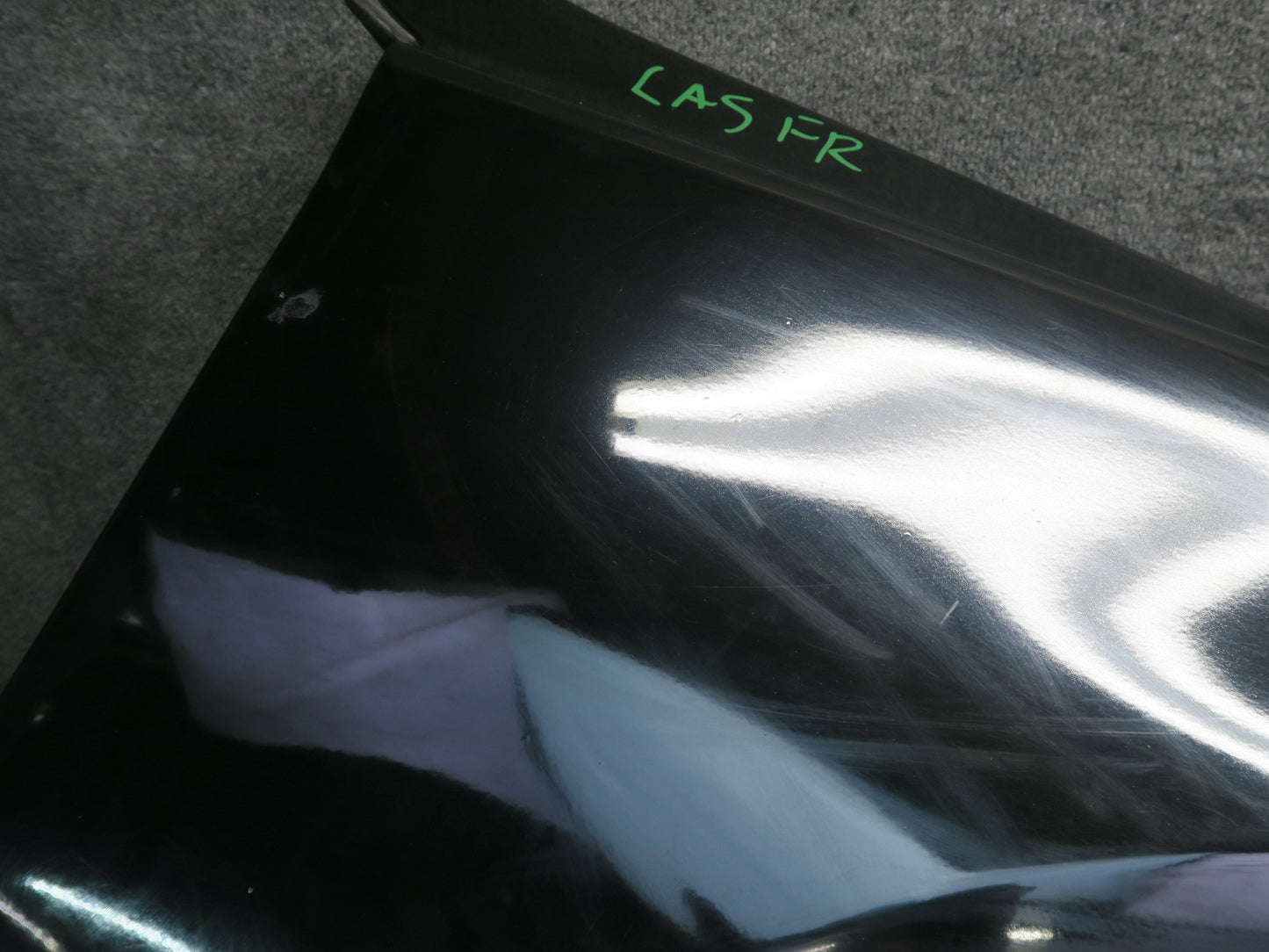 07-12 Lexus UVF46L LS600h LS460 Front Right Fender Shell Panel Obsidian OEM