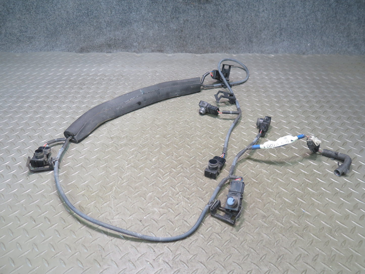 07-09 Lexus UVF46L LS600h LS460 Front Bumper PDC Parking Sensor Wiring Set OEM
