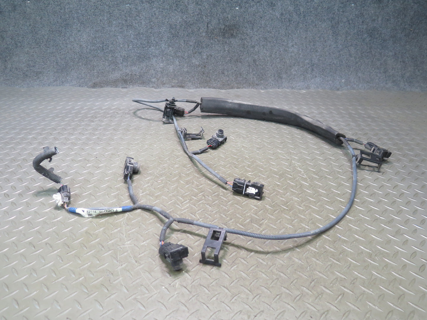 07-09 Lexus UVF46L LS600h LS460 Front Bumper PDC Parking Sensor Wiring Set OEM