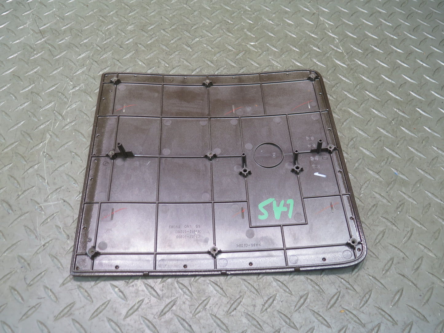 07-09 Lexus UVF46L LS600h LS460 Rear Roof Wood Trim Bezel Cover Panel OEM