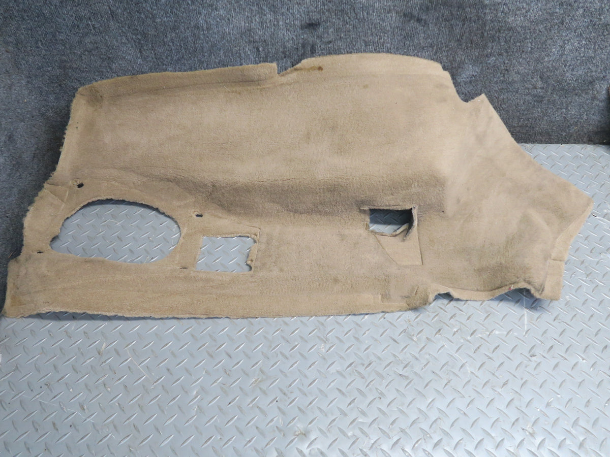 95-96 Chevrolet Corvette C4 Coupe Rear Trunk Carpet Liner Trim Cover Set OEM