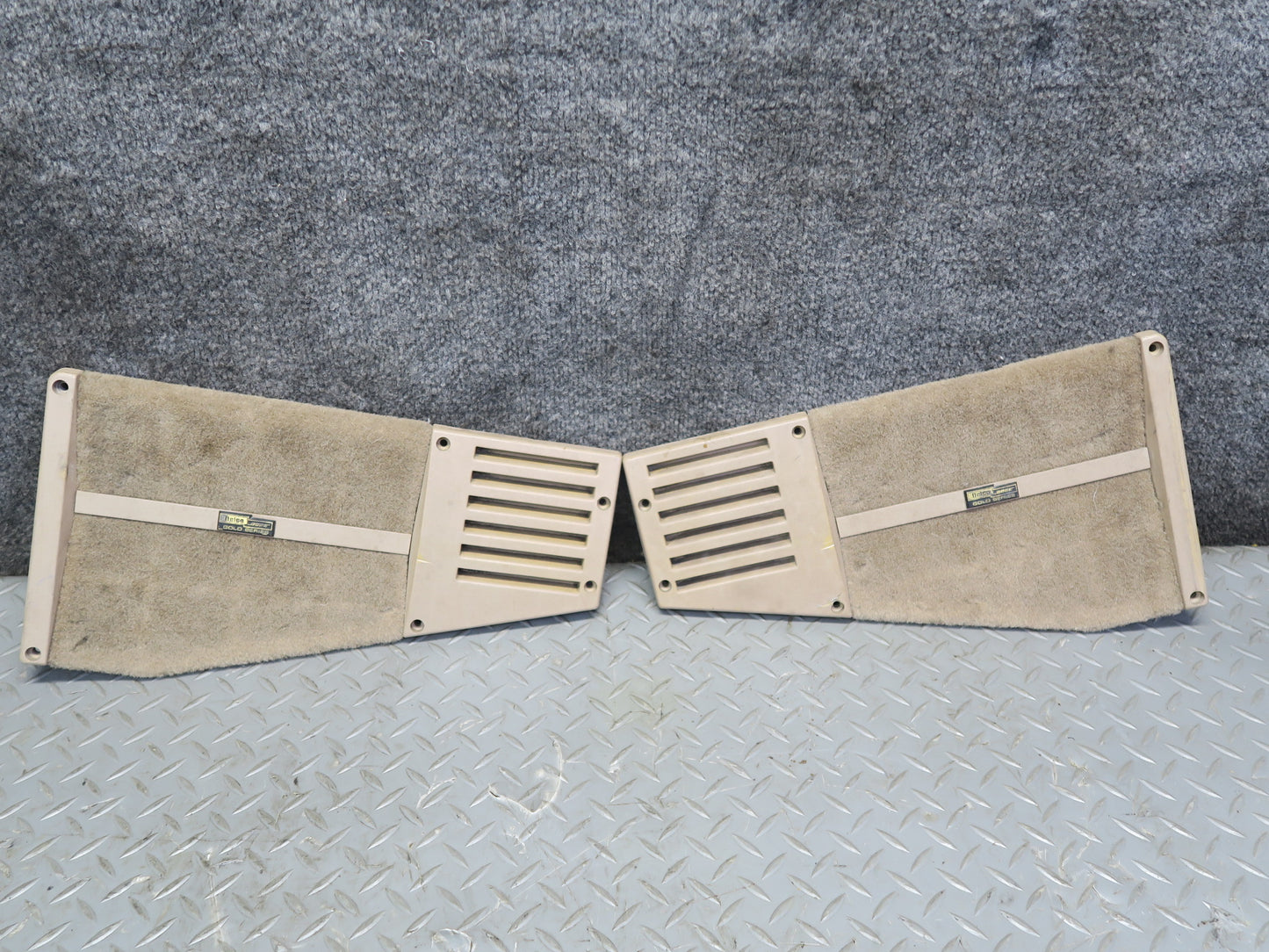 95-96 Chevrolet Corvette C4 Coupe Rear Trunk Carpet Liner Trim Cover Set OEM