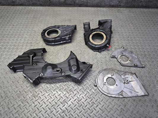 1985-1986 Porsche 928 S 5.0L V8 M28.44 Engine Motor Timing Cover Set of 5
