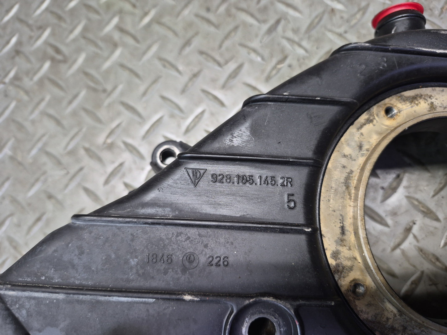 1985-1986 Porsche 928 S 5.0L V8 M28.44 Engine Motor Timing Cover Set of 5