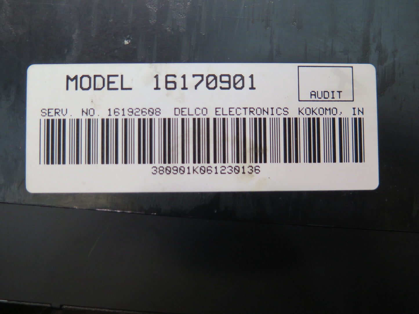 94-96 Chevrolet Corvette C4 A/C Heater Climate Control Switch Panel 16170901 OEM
