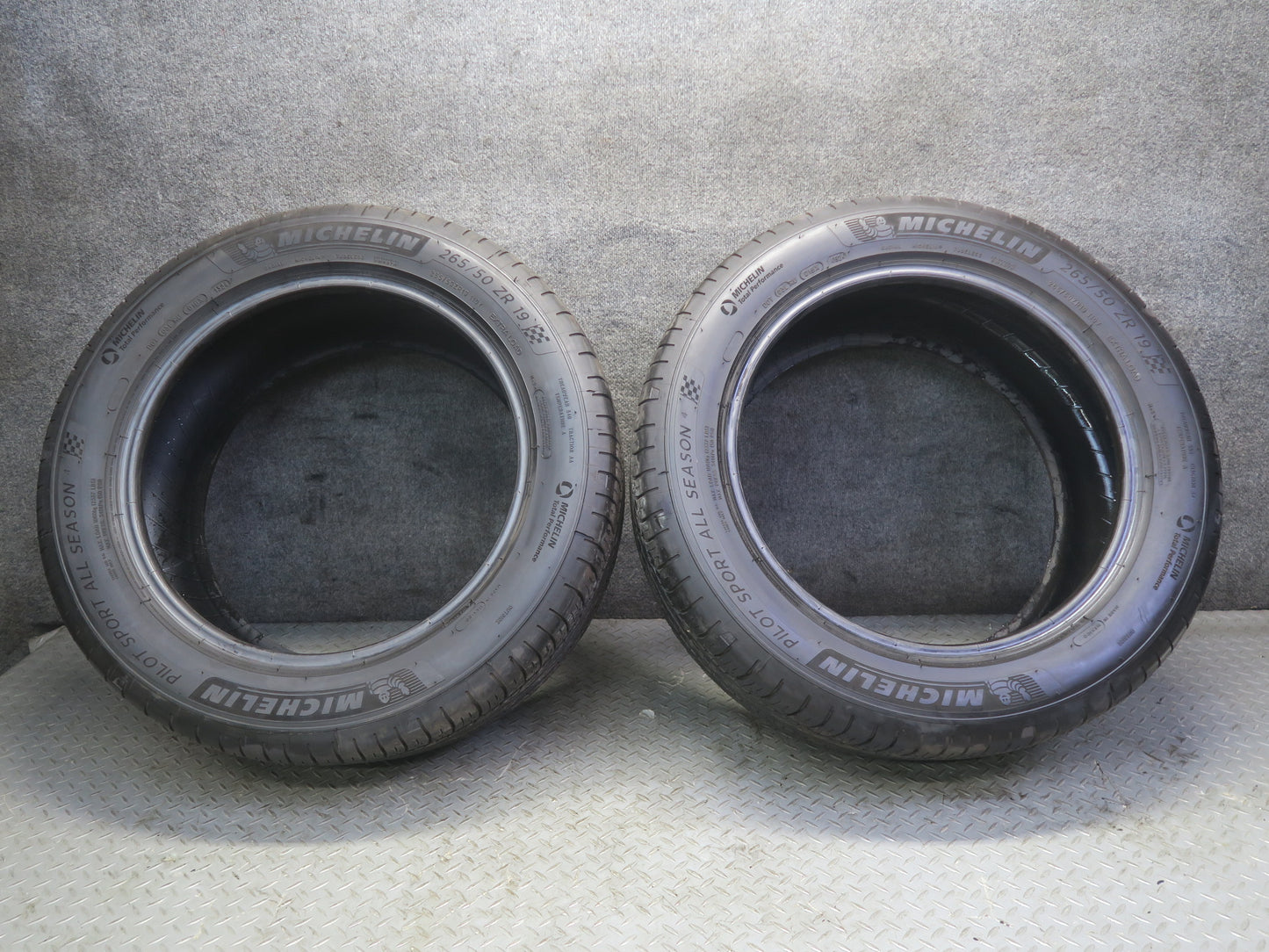Set of 2 Michelin Pilot Sport ALL Season 4 Tire 265/50 ZR19 110Y 1324 4624 7/32