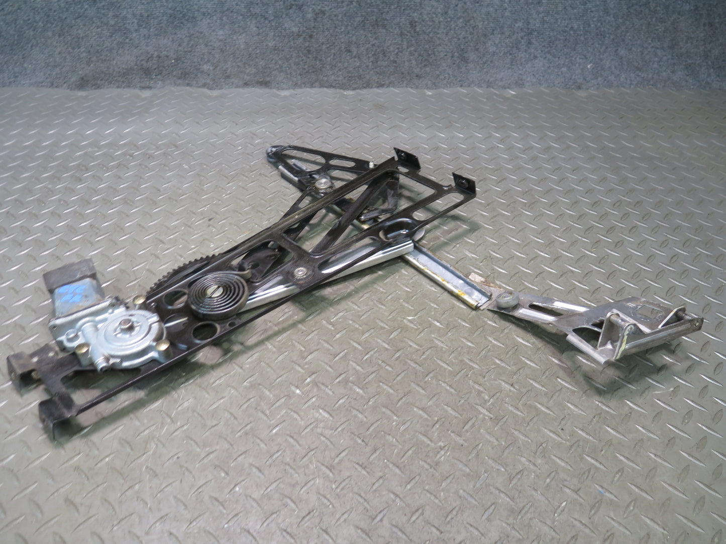 84-96 Chevrolet Corvette C4 Right Door Window Regulator w Motor OEM