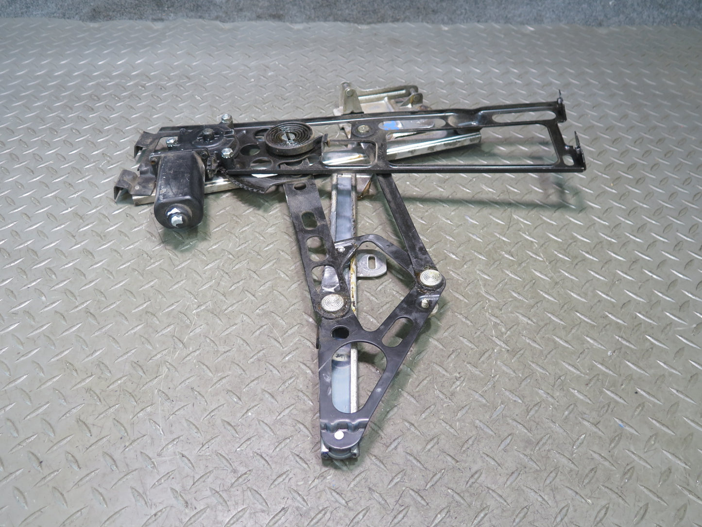 84-96 Chevrolet Corvette C4 Left Door Window Regulator w Motor OEM