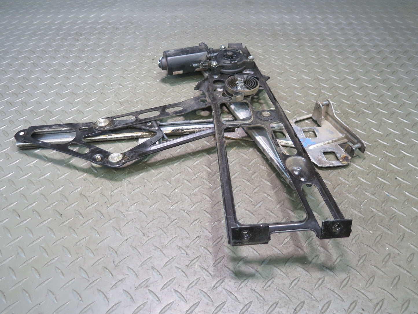 84-96 Chevrolet Corvette C4 Left Door Window Regulator w Motor OEM