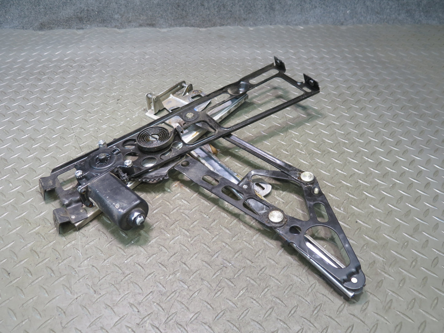 84-96 Chevrolet Corvette C4 Left Door Window Regulator w Motor OEM