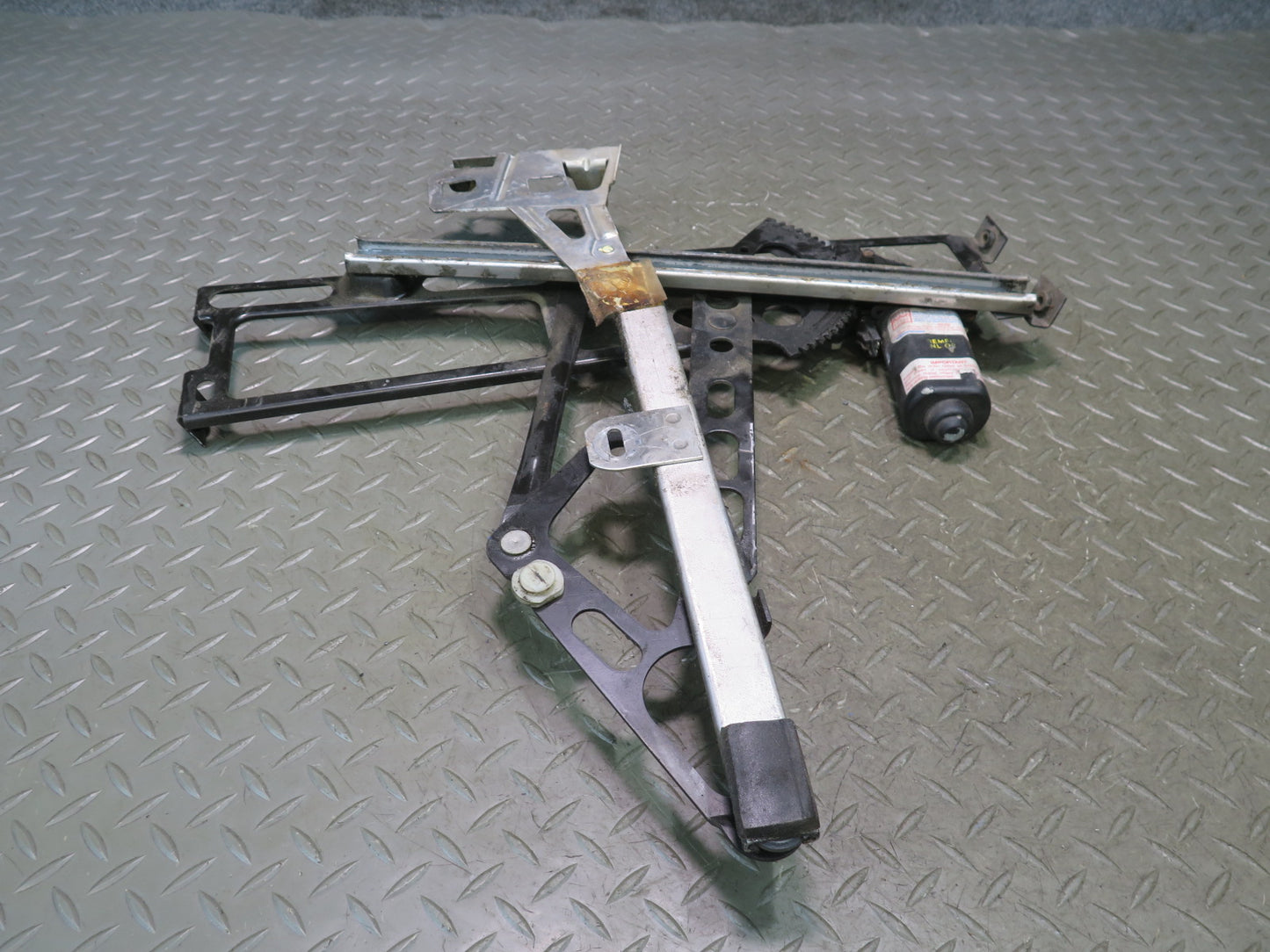 84-96 Chevrolet Corvette C4 Left Door Window Regulator w Motor OEM