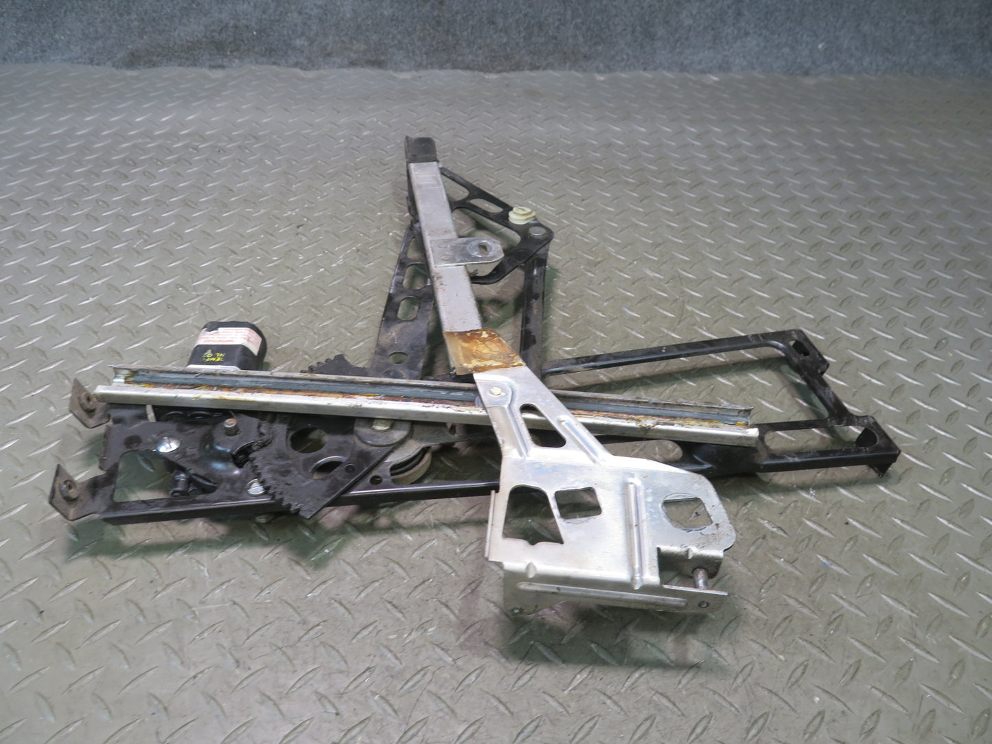 84-96 Chevrolet Corvette C4 Left Door Window Regulator w Motor OEM