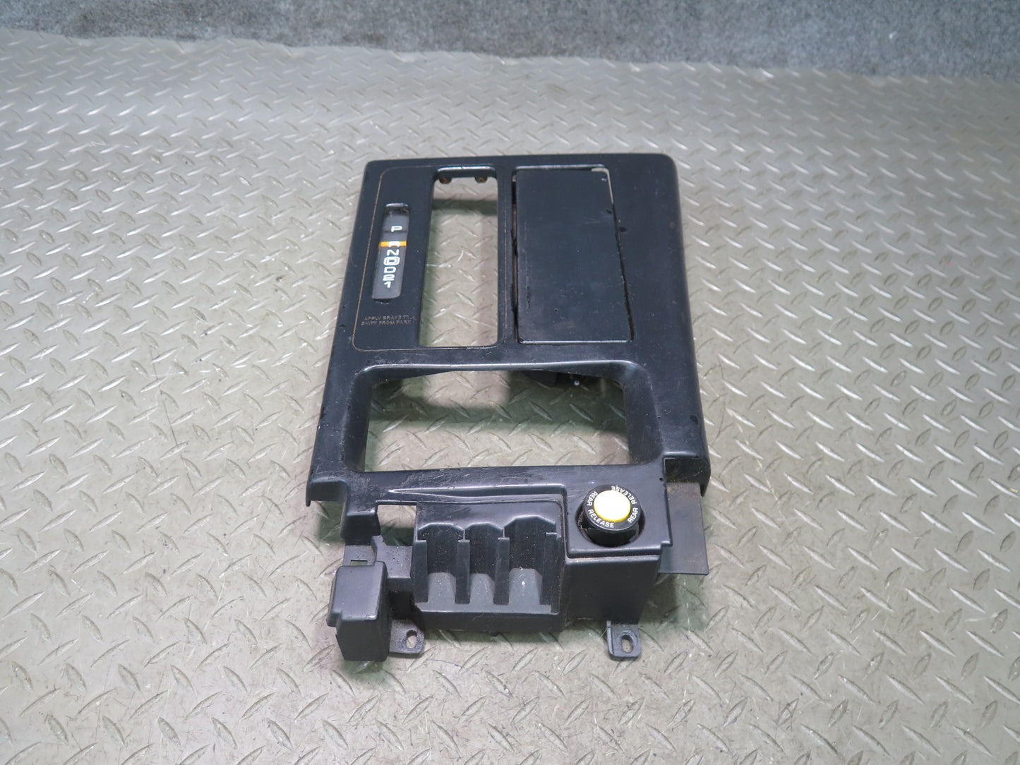 94-96 Chevrolet Corvette C4 A/T Center Console Shifter Trim w CUP Holder OEM