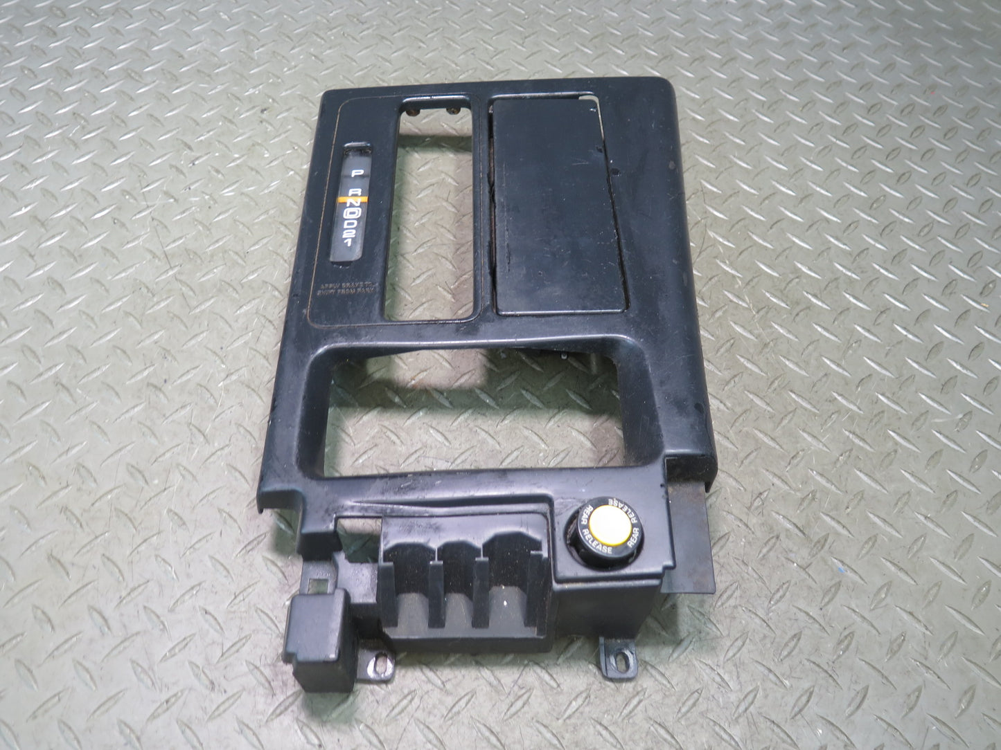 94-96 Chevrolet Corvette C4 A/T Center Console Shifter Trim w CUP Holder OEM