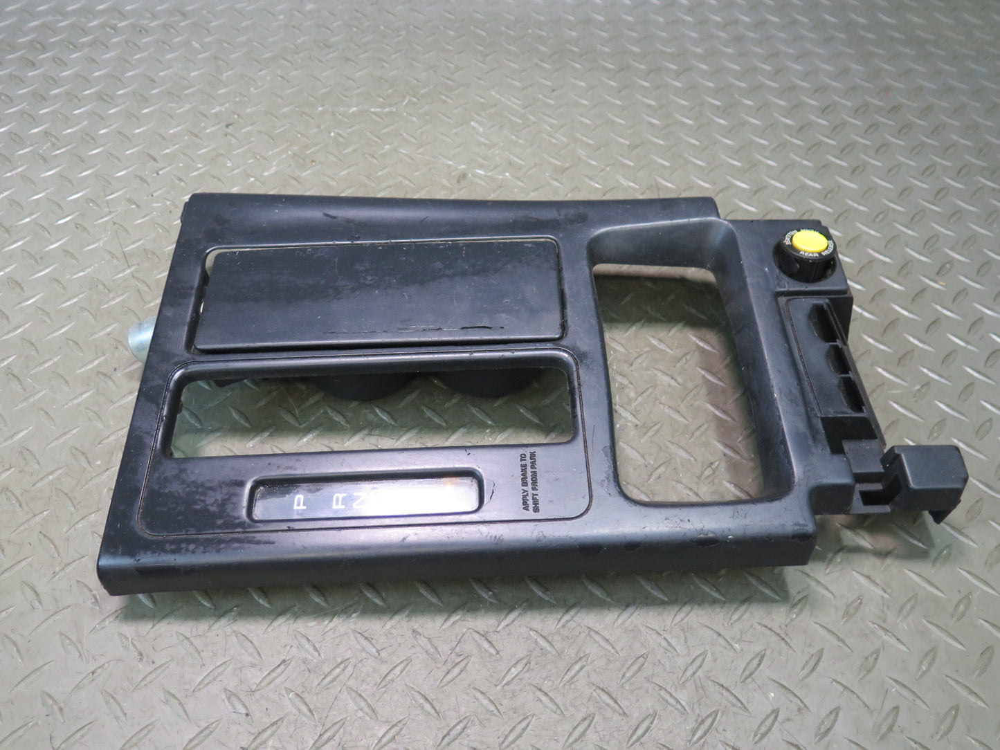 94-96 Chevrolet Corvette C4 A/T Center Console Shifter Trim w CUP Holder OEM