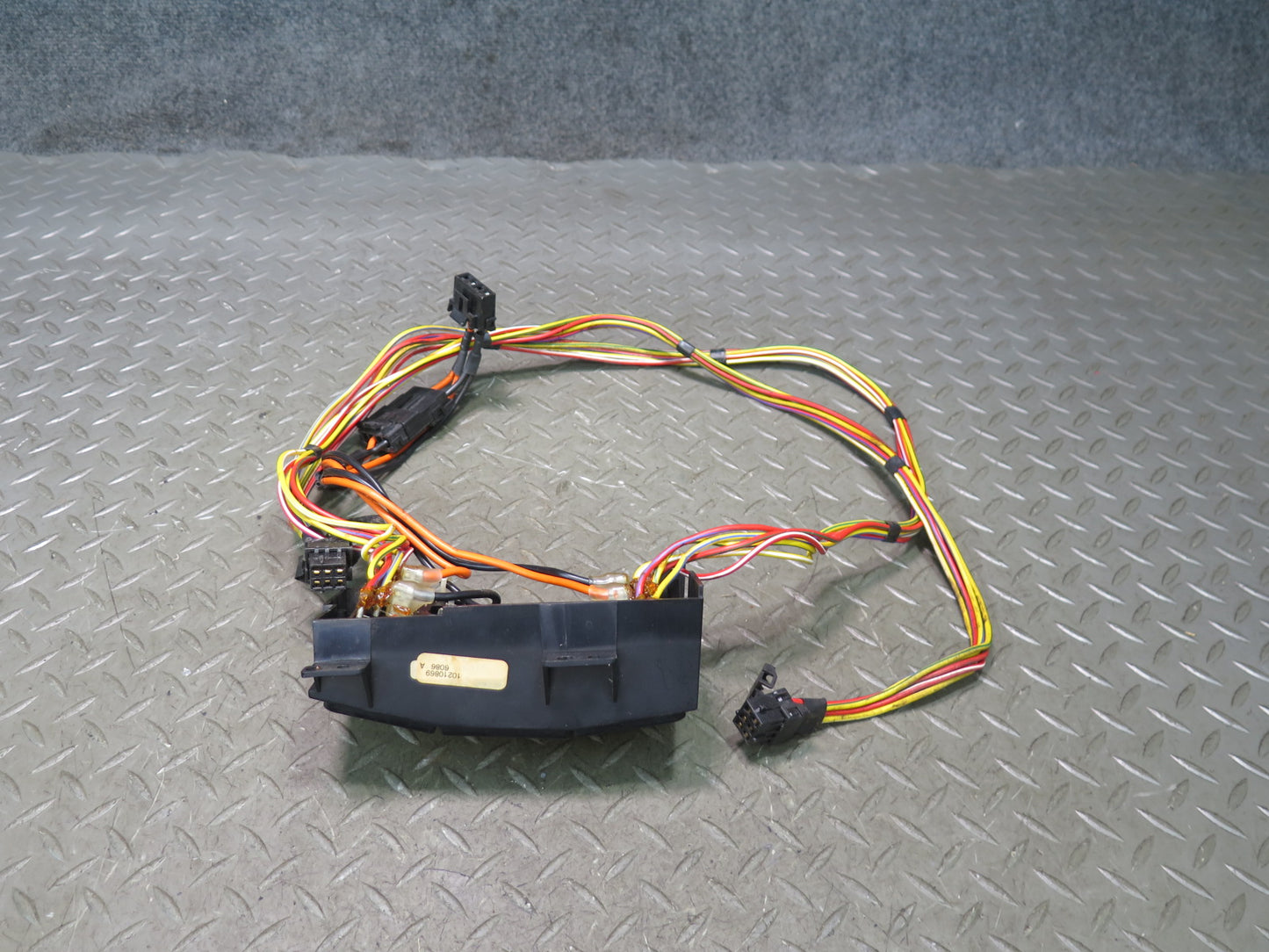 94-96 Chevrolet Corvette C4 Front Left & Right Seat Switch w Wiring 10210869 OEM