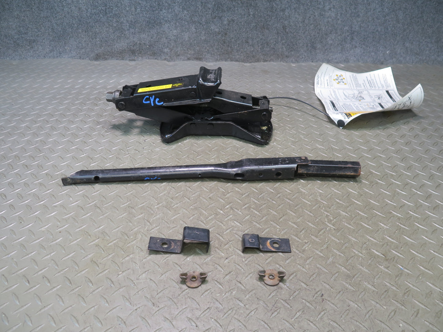 84-96 Chevrolet Corvette C4 Spare Tire Lift Jack Tool OEM