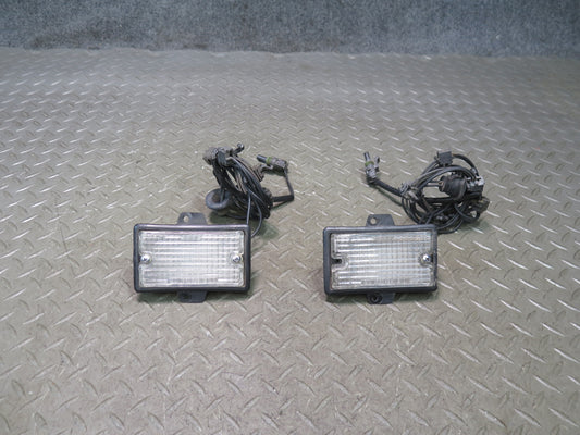 84-96 Chevrolet Corvette C4 Set of 2 Front Under Hood Light Lamp OEM