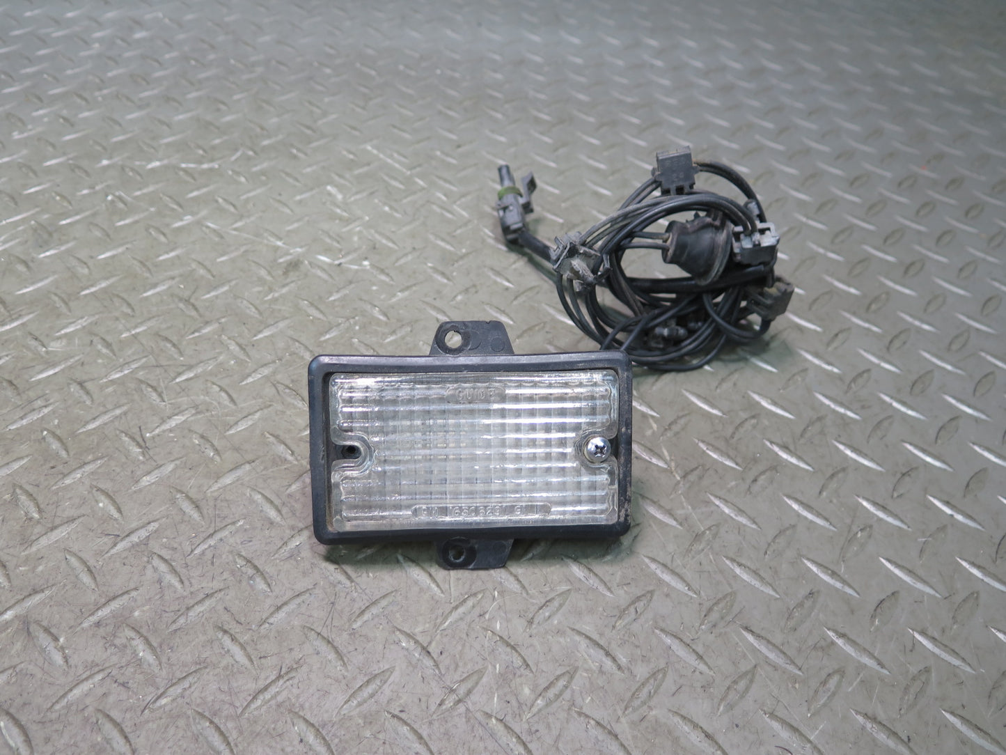 84-96 Chevrolet Corvette C4 Set of 2 Front Under Hood Light Lamp OEM