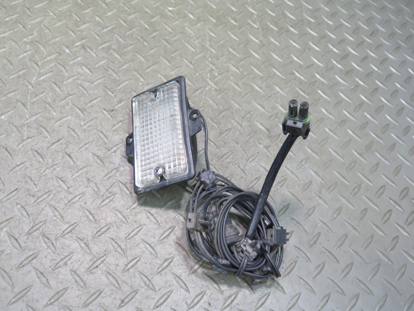 84-96 Chevrolet Corvette C4 Set of 2 Front Under Hood Light Lamp OEM