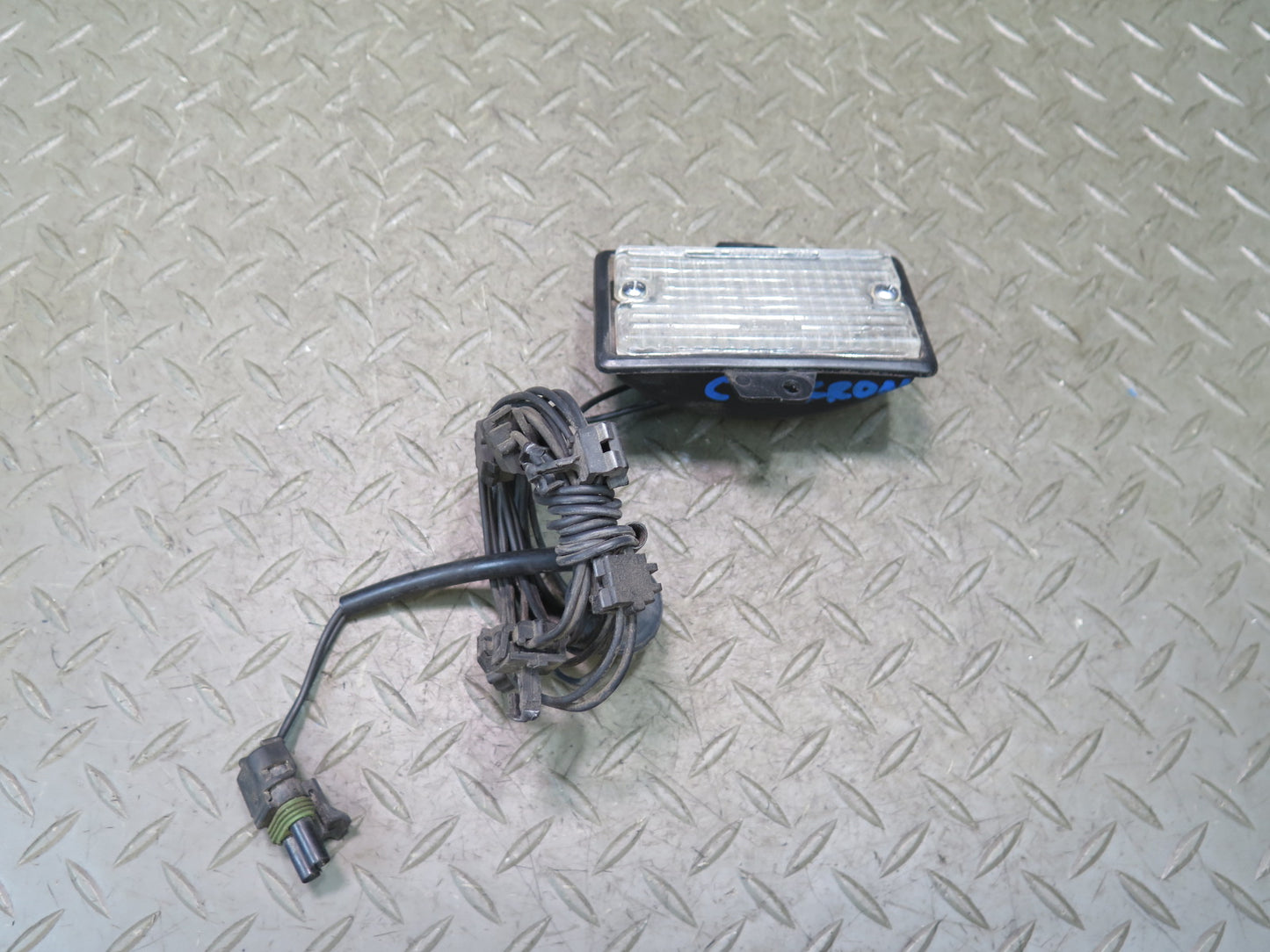 84-96 Chevrolet Corvette C4 Set of 2 Front Under Hood Light Lamp OEM