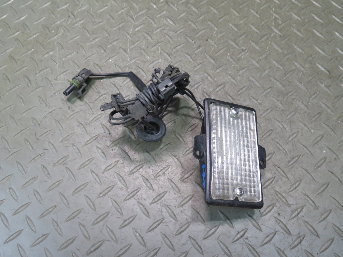 84-96 Chevrolet Corvette C4 Set of 2 Front Under Hood Light Lamp OEM