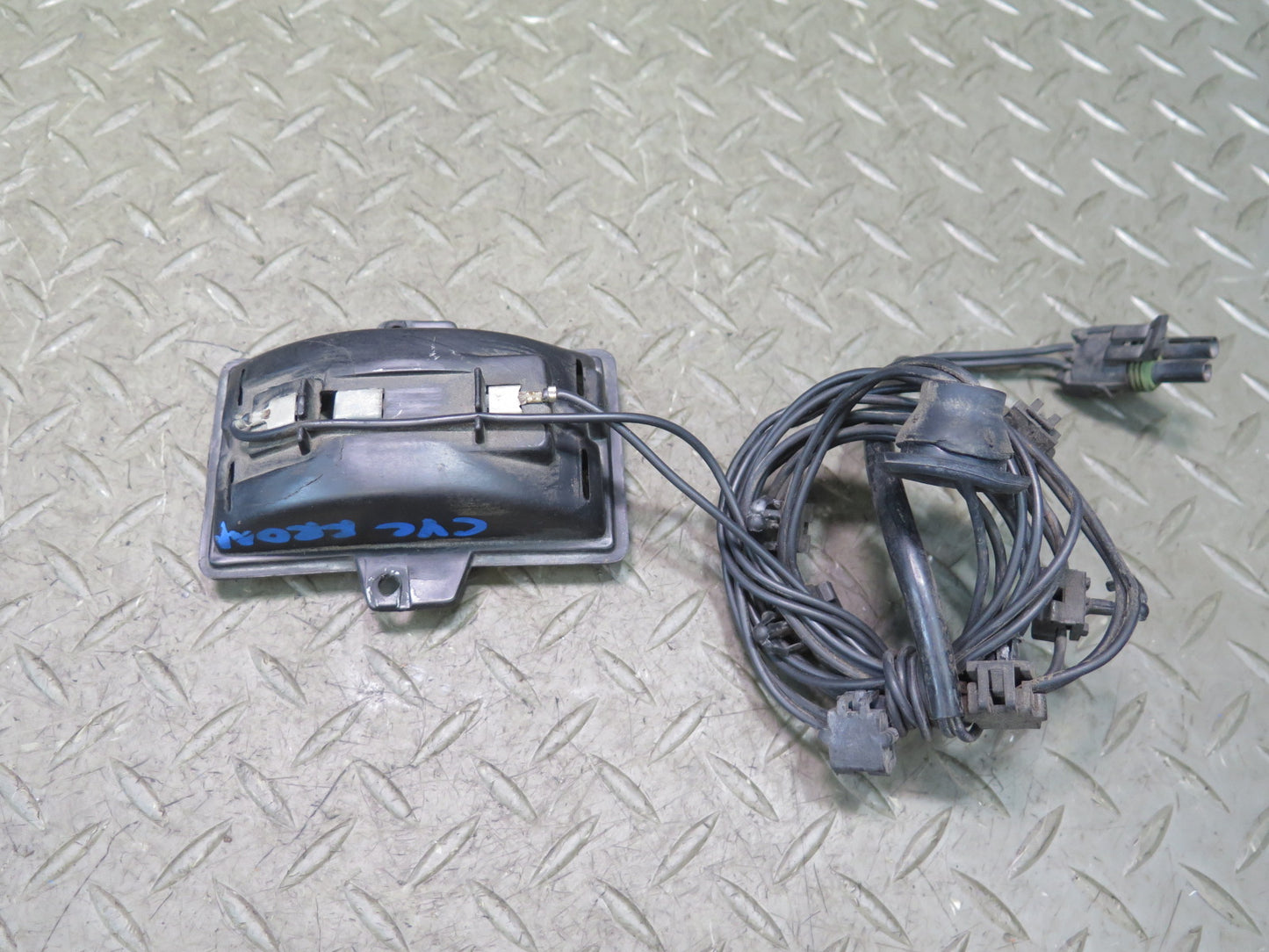 84-96 Chevrolet Corvette C4 Set of 2 Front Under Hood Light Lamp OEM