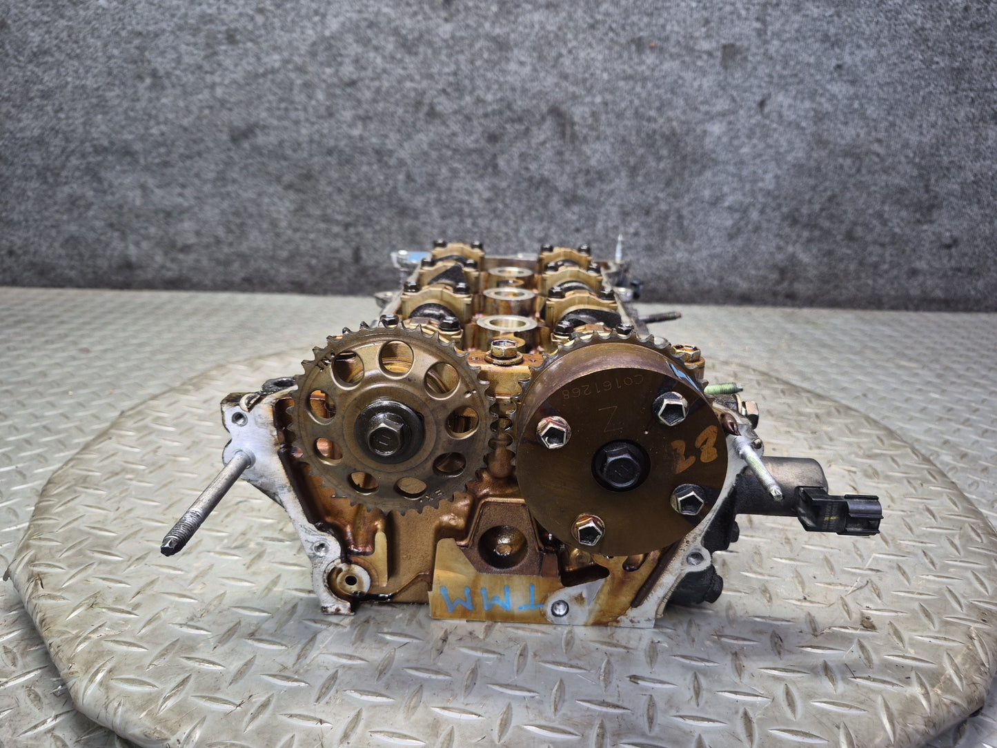 00-05 Toyota ZZW30L MR2 Spyder 1.8L 1ZZFE Engine Cylinder Head w Camshafts 146k