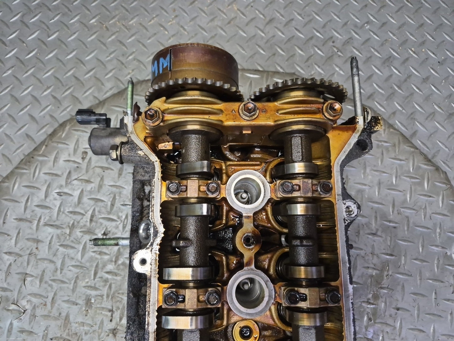 00-05 Toyota ZZW30L MR2 Spyder 1.8L 1ZZFE Engine Cylinder Head w Camshafts 146k