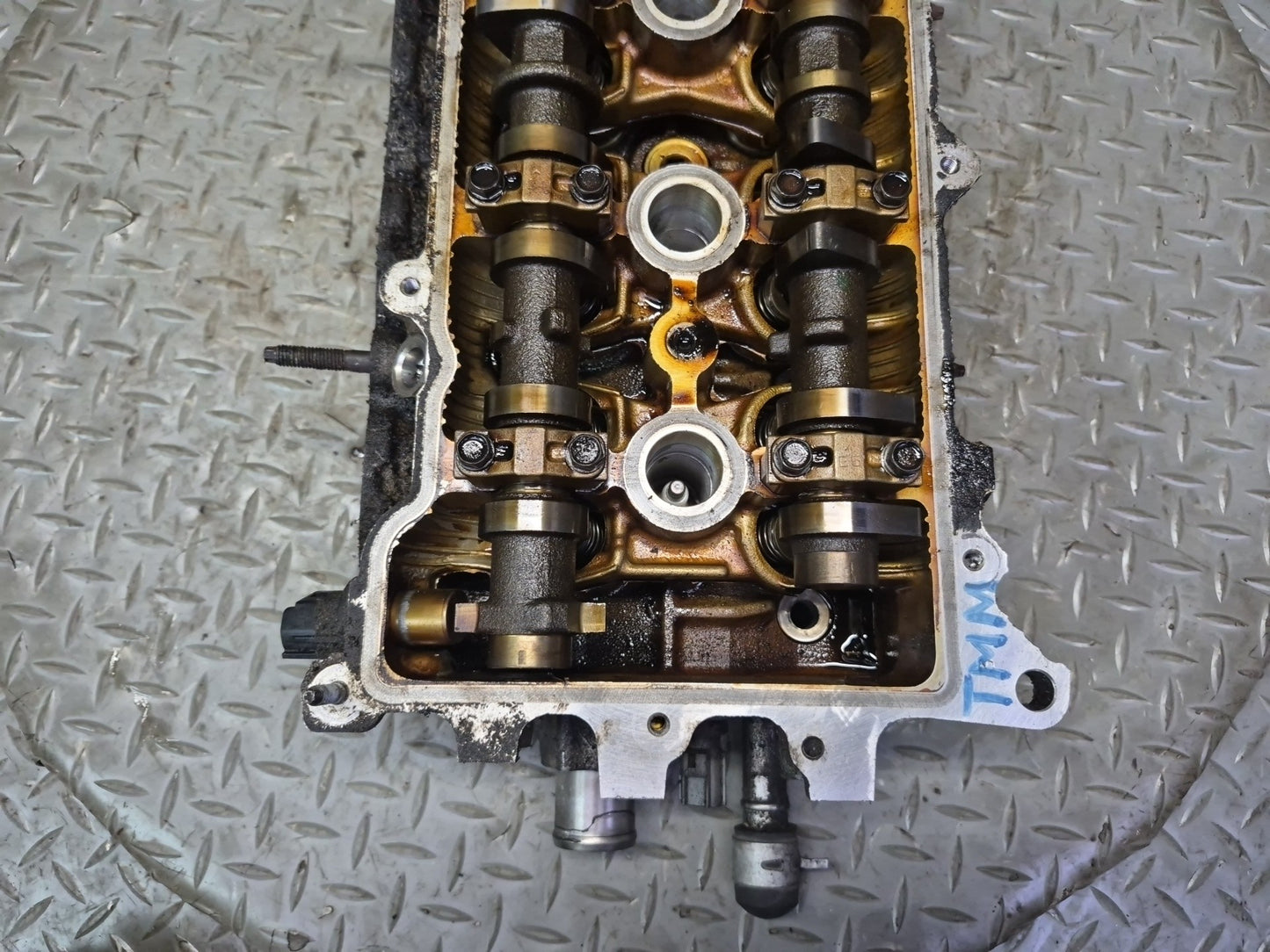 00-05 Toyota ZZW30L MR2 Spyder 1.8L 1ZZFE Engine Cylinder Head w Camshafts 146k