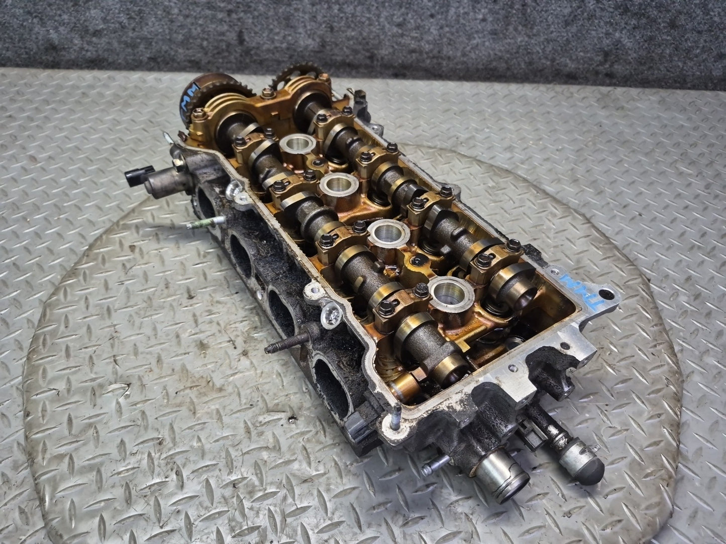 00-05 Toyota ZZW30L MR2 Spyder 1.8L 1ZZFE Engine Cylinder Head w Camshafts 146k